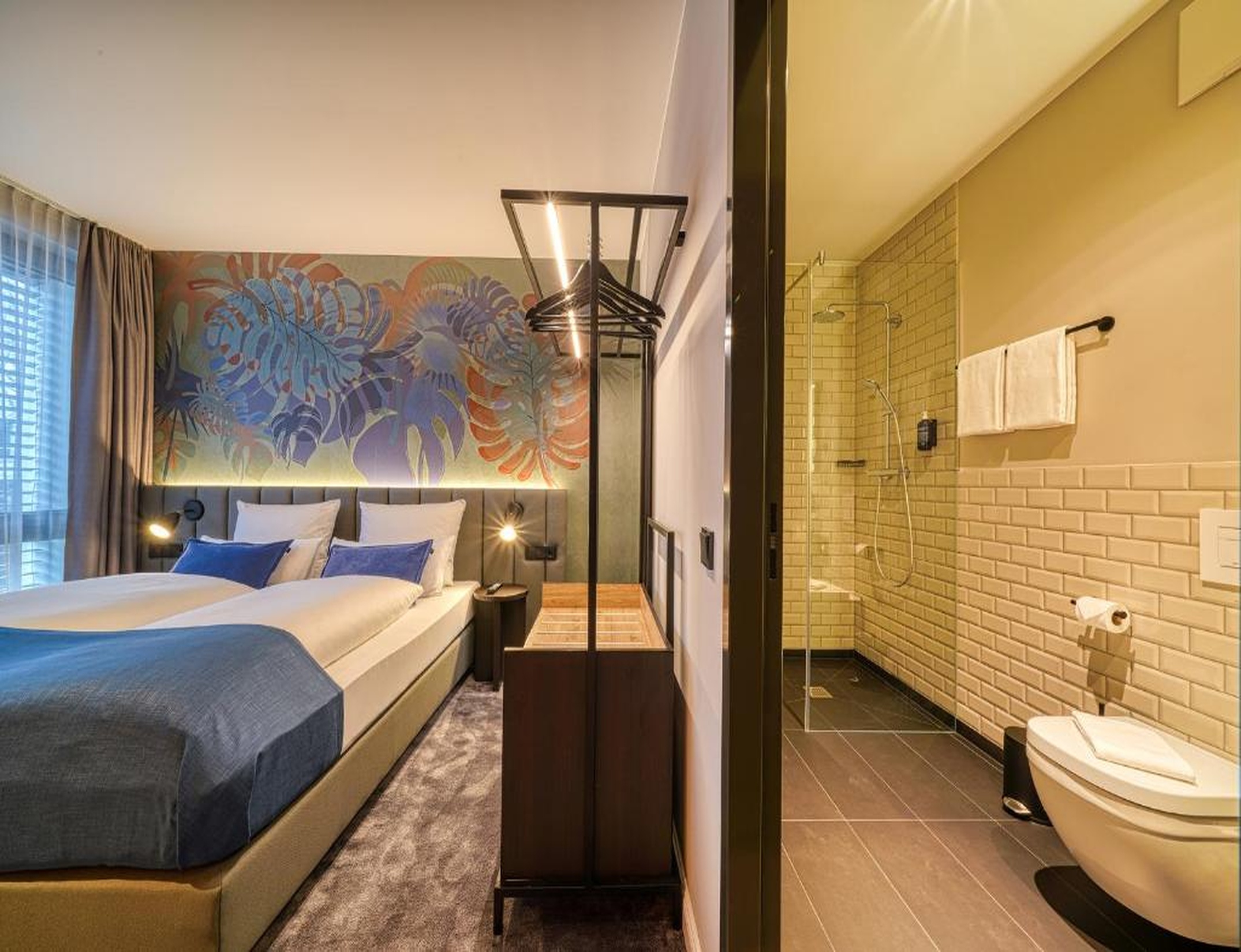 Room with Heated Floors