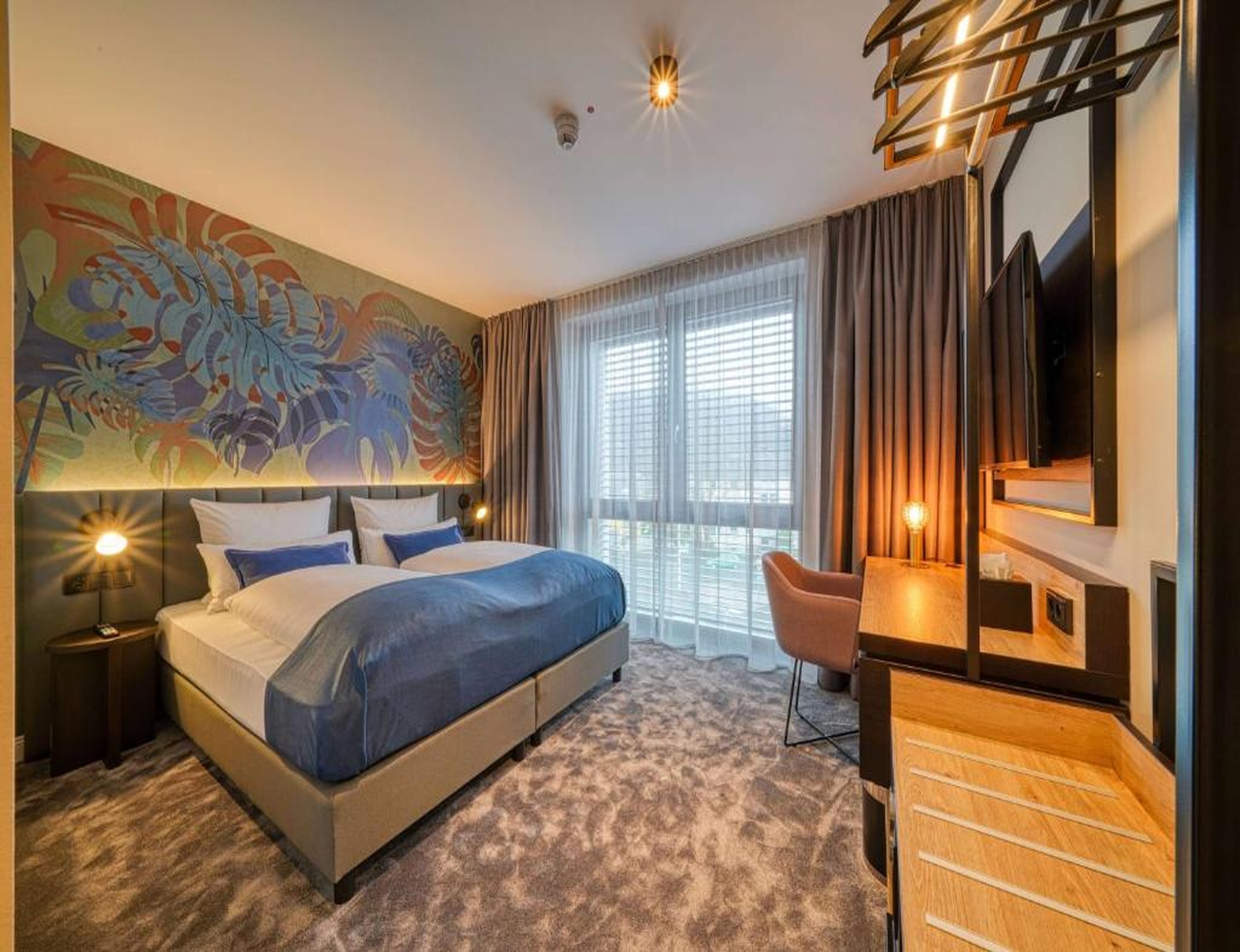 Room with Heated Floors